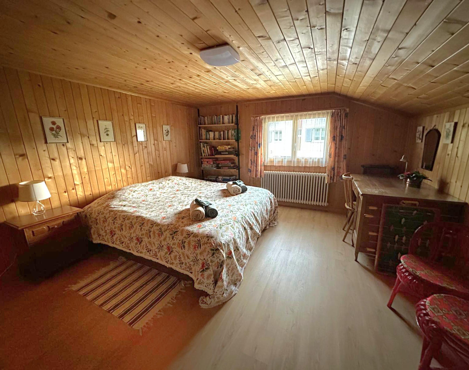 Slaapkamer boven zitkamer